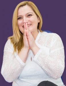 Adina's welcome photo for the 10k Attunement Programme
